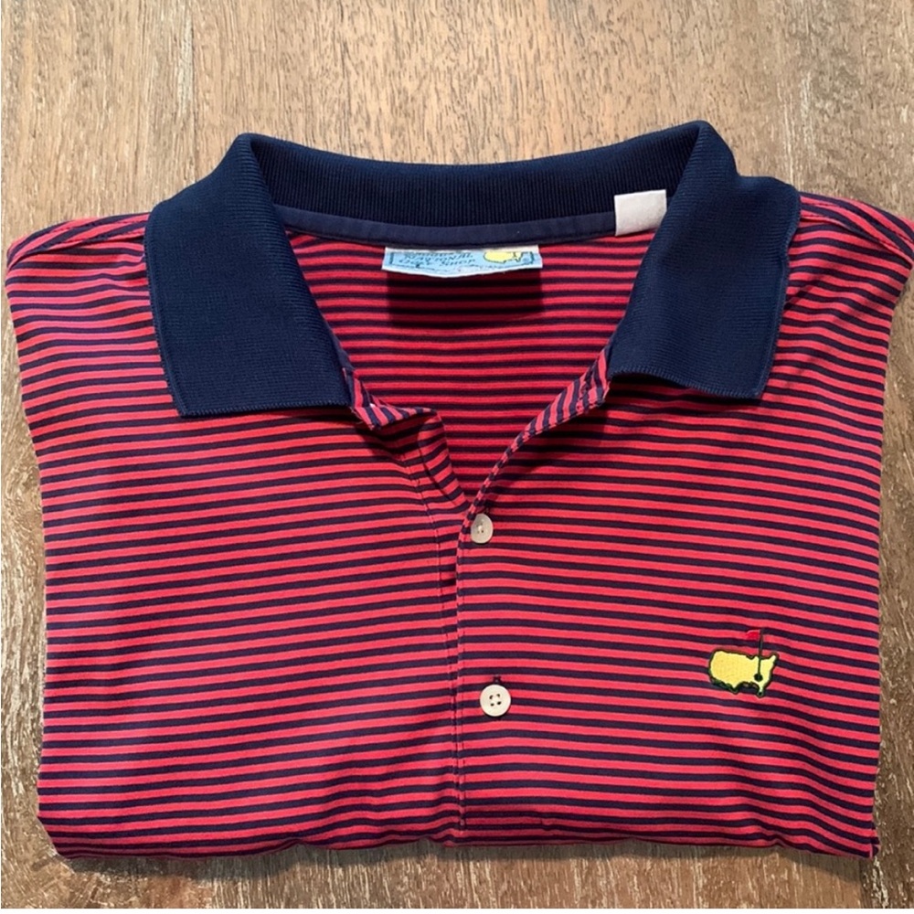 Masters Polo - Red & Navy